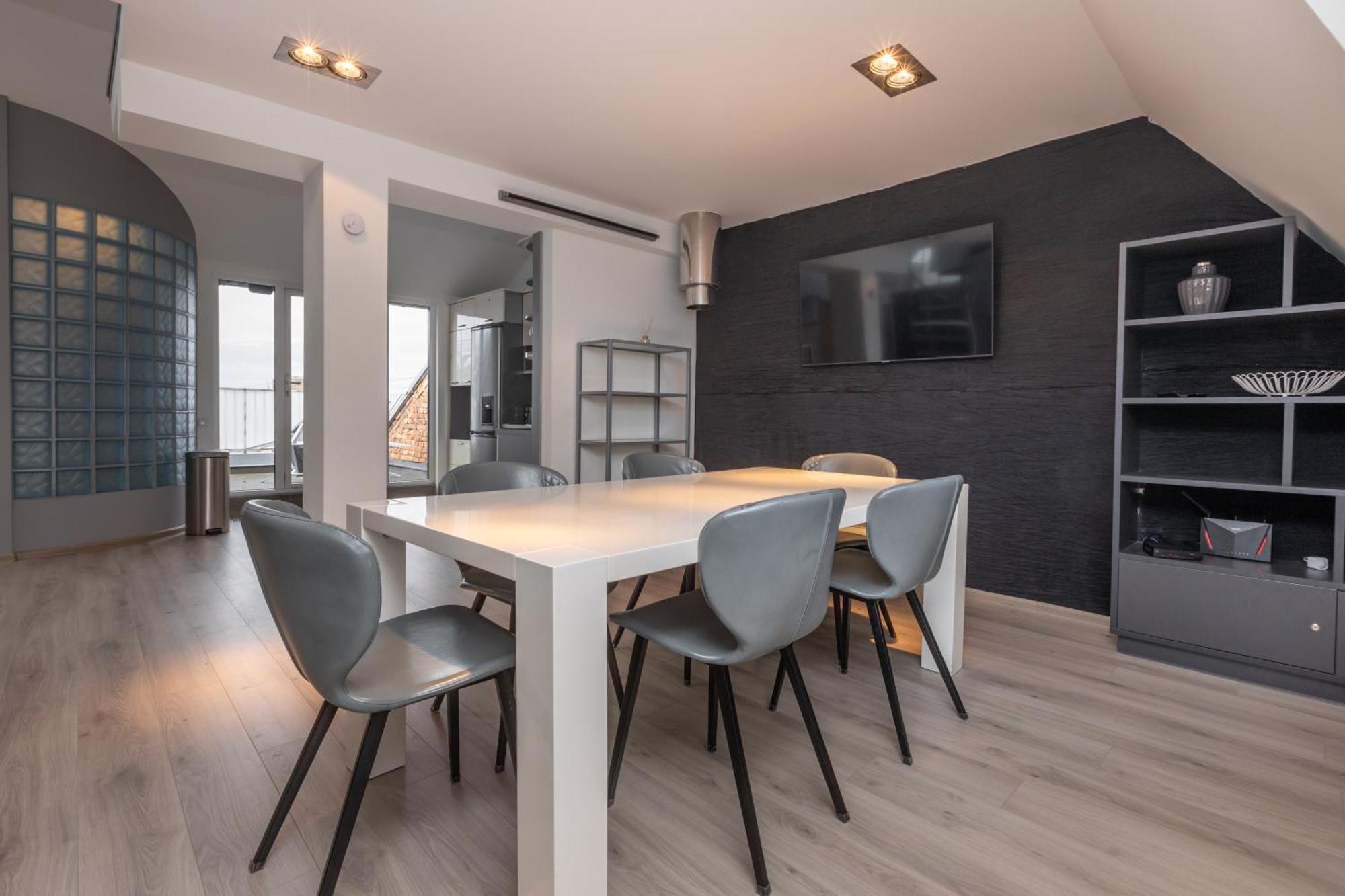 Penthouse Apartment With Terrace Ρίγα Εξωτερικό φωτογραφία