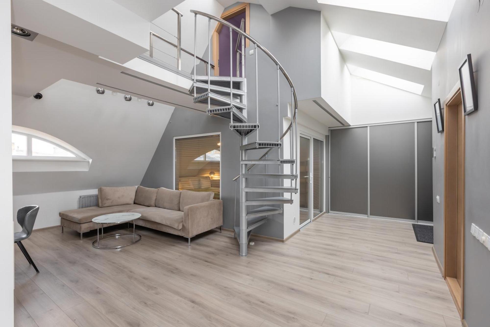 Penthouse Apartment With Terrace Ρίγα Εξωτερικό φωτογραφία